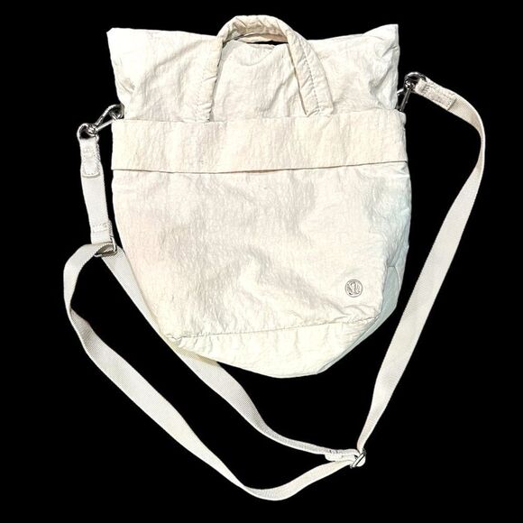 LULULEMON On My Level Micro White Crossbody Convertible Bag - Picture 1 of 1